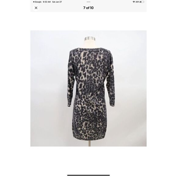 Club Monaco Mob Wife Wool Cashmere Dress, XS - Picture 16 of 16